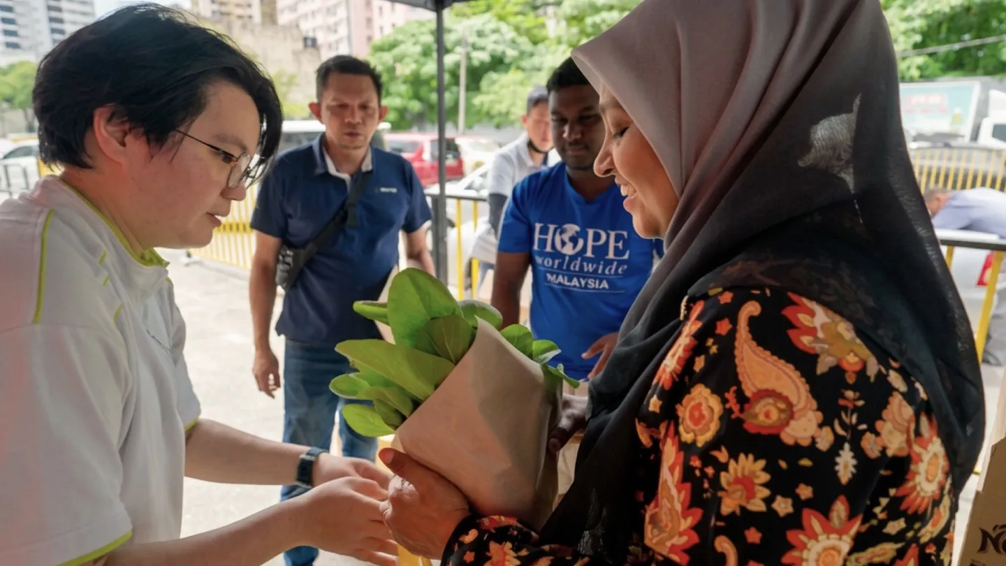Keprihatinan yang bermakna, dalam tindakan