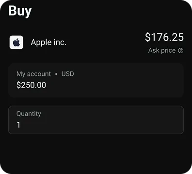 open a trade